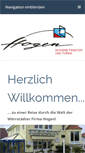 Mobile Screenshot of firma-hogen.de